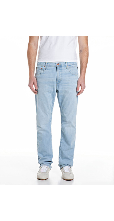 ストレートフィットAIDEEN スーパーライトストレッチデニム